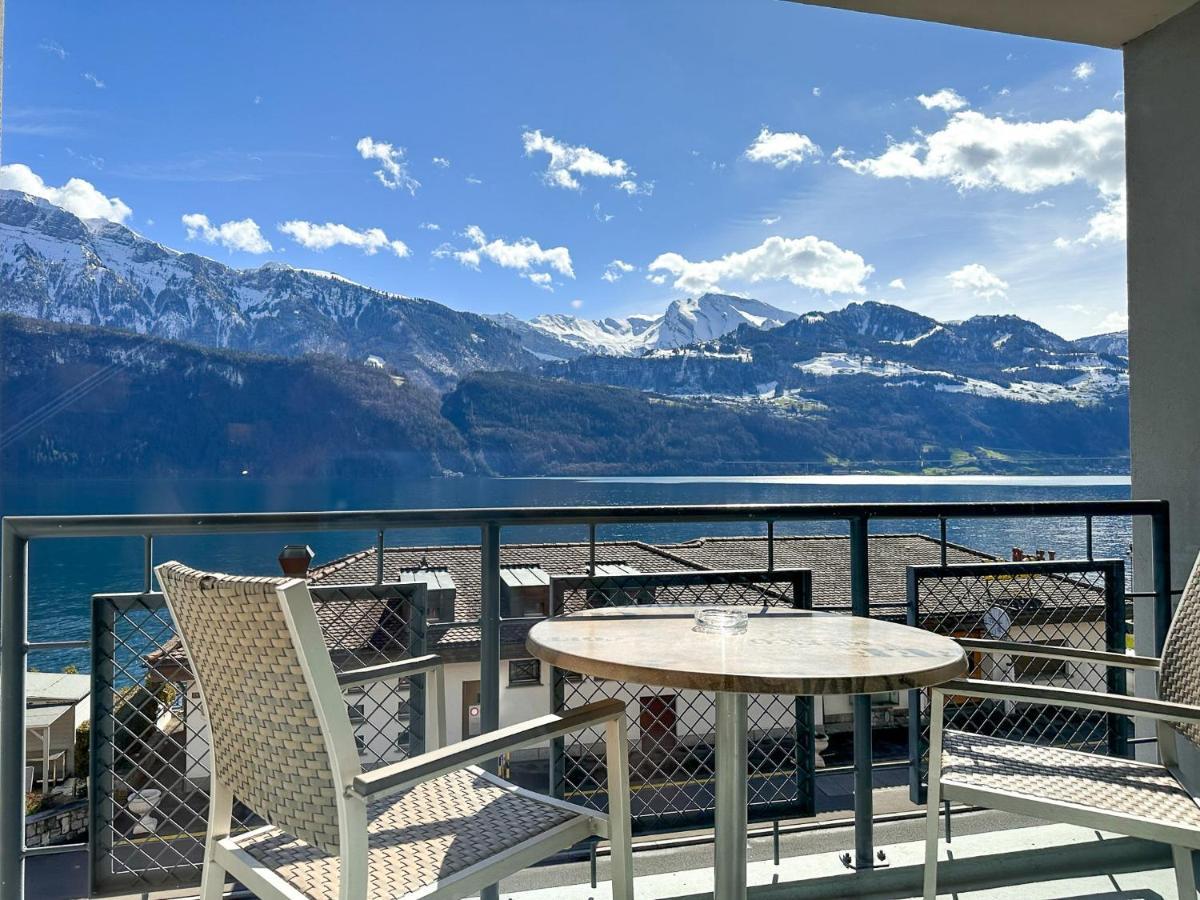 Seehotel Riviera At Lake Lucerne Gersau Kültér fotó