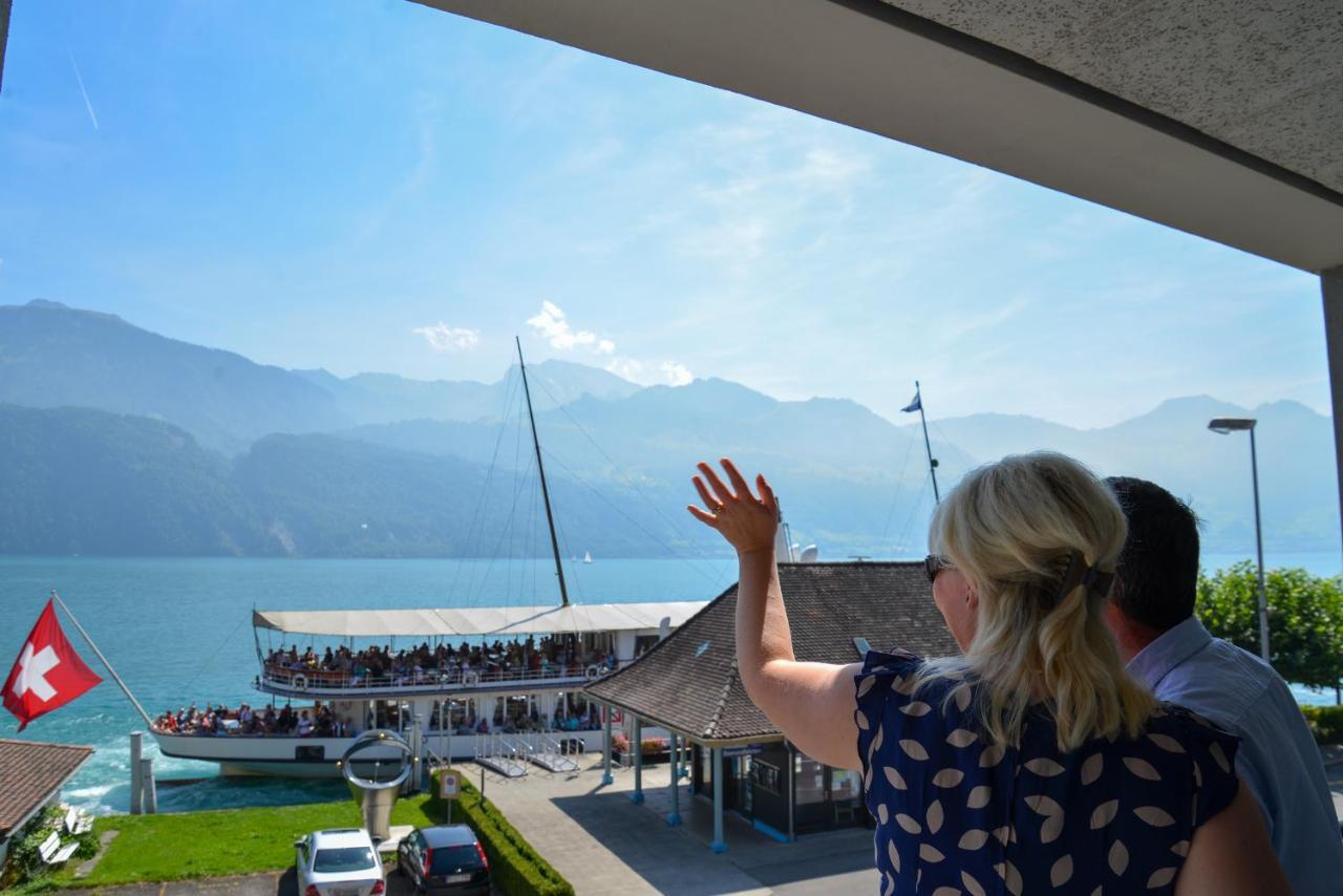 Seehotel Riviera At Lake Lucerne Gersau Kültér fotó