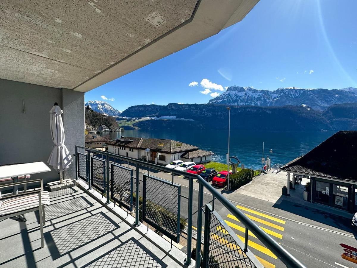 Seehotel Riviera At Lake Lucerne Gersau Kültér fotó