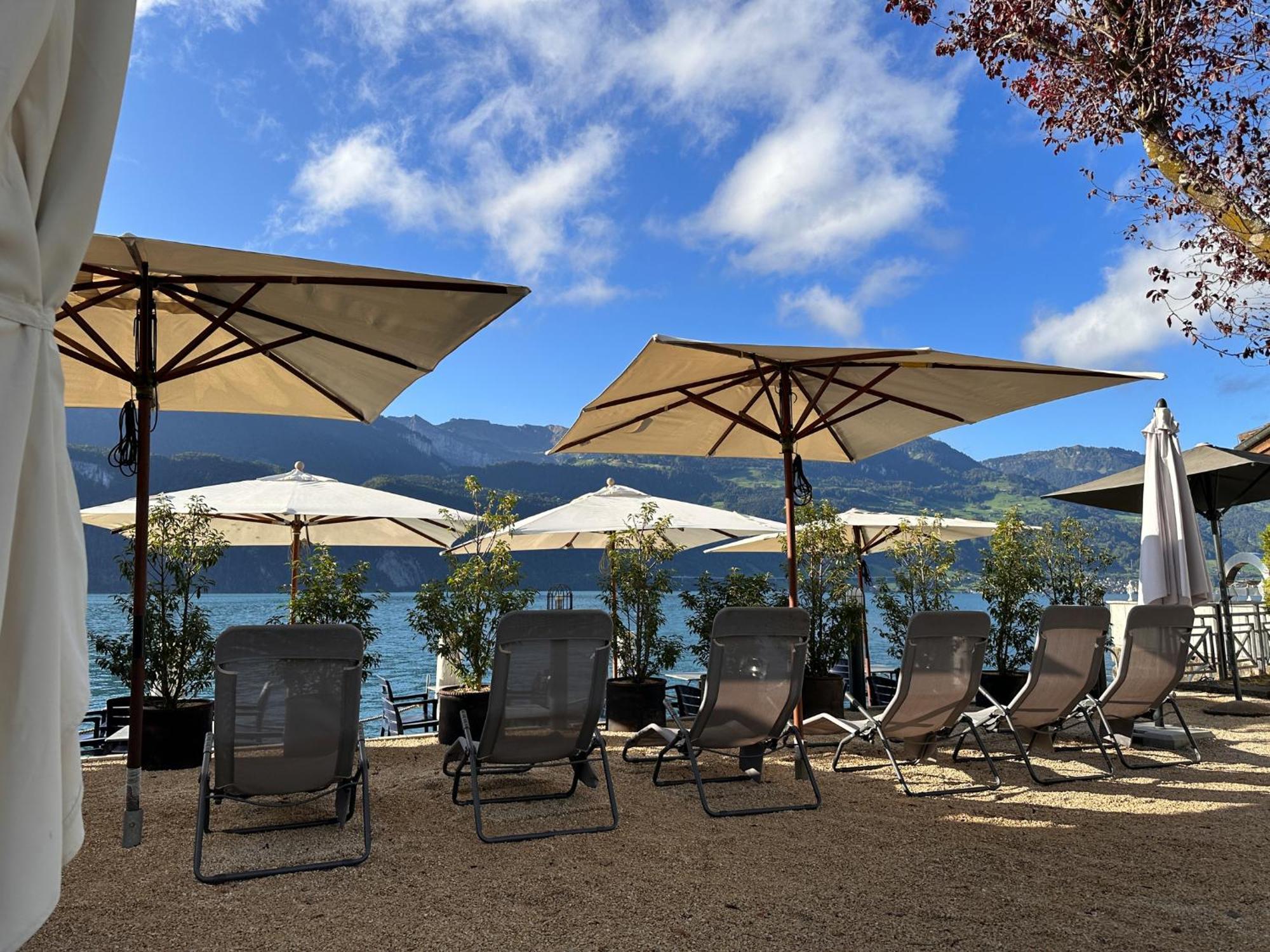 Seehotel Riviera At Lake Lucerne Gersau Kültér fotó