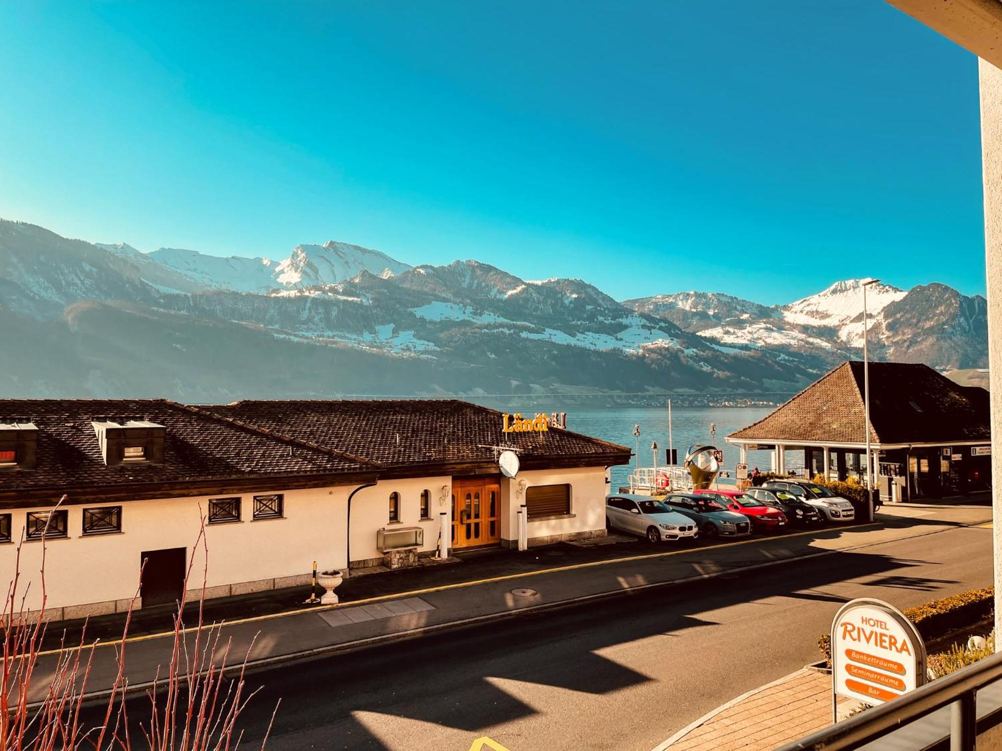 Seehotel Riviera At Lake Lucerne Gersau Kültér fotó