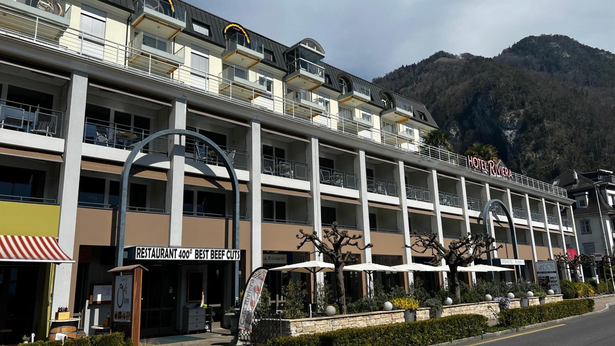 Seehotel Riviera At Lake Lucerne Gersau Kültér fotó