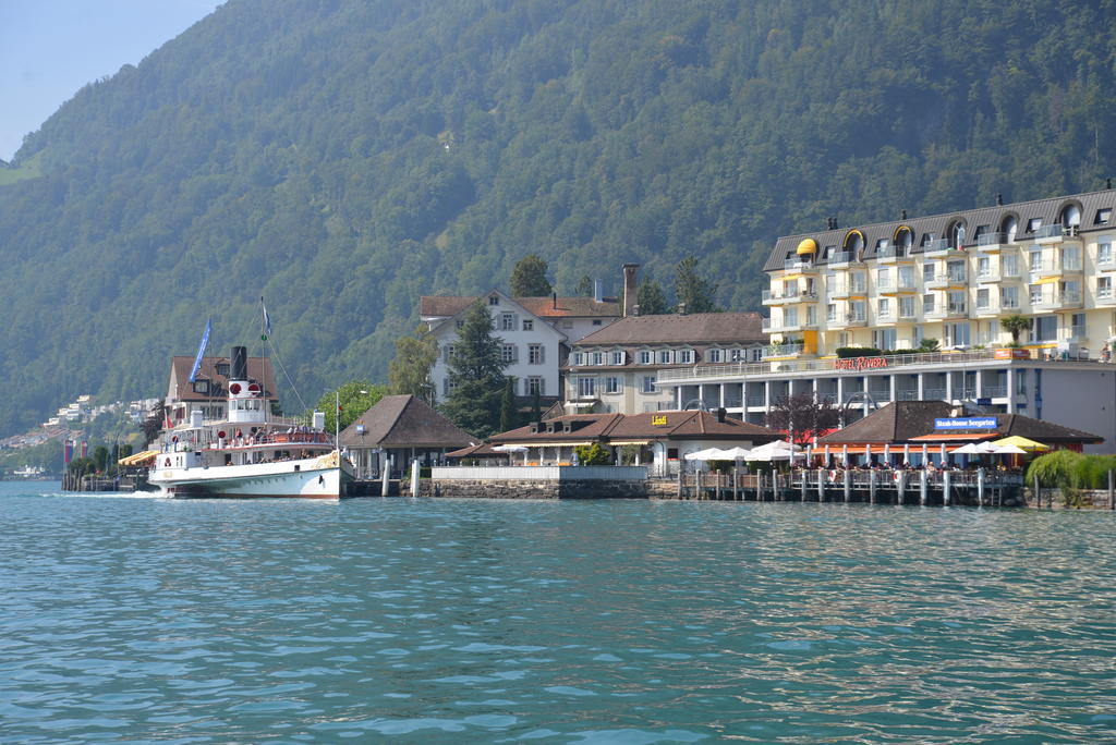 Seehotel Riviera At Lake Lucerne Gersau Kültér fotó